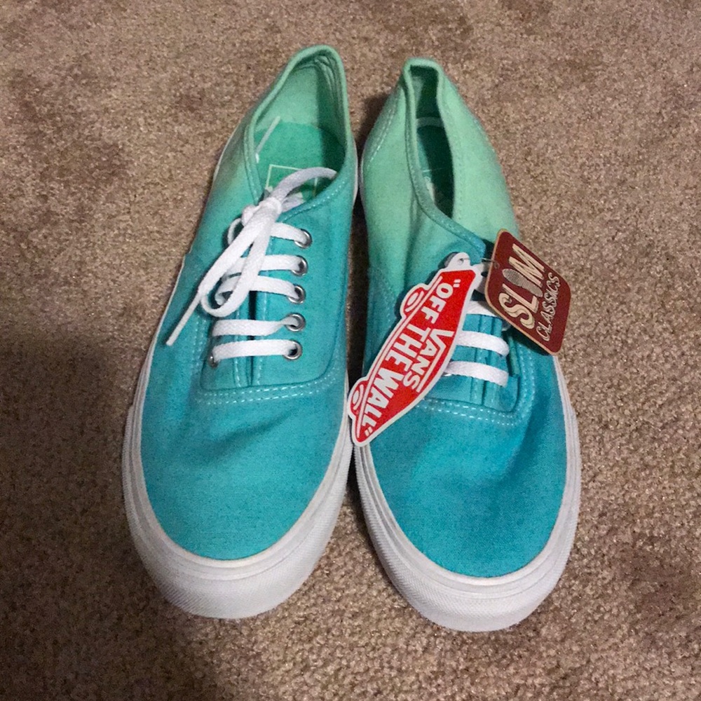 VANS- Brand new blue ombré with tags